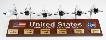 Lot #3525 Shuttle Orbiter Model Display - Image 1