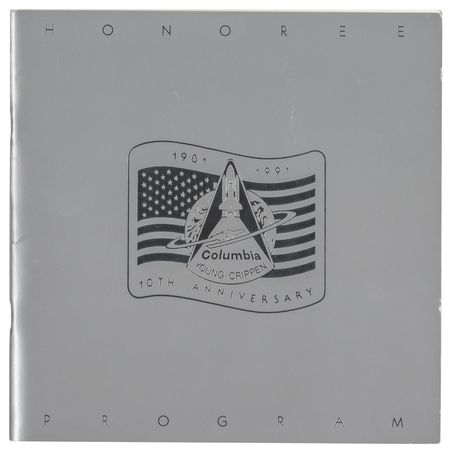 Lot #3553 STS-1: John Young and Bob Crippen Signed Program - Image 2