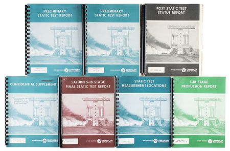 Lot #3129 Apollo Saturn S-IB-2 Stage Test Reports