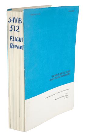 Lot #3446 Apollo 17 Saturn S-IVB-512 Stage Flight Evaluation Report - Image 1