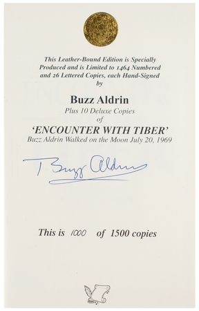 Lot #3232 Buzz Aldrin Signed Book - Image 2