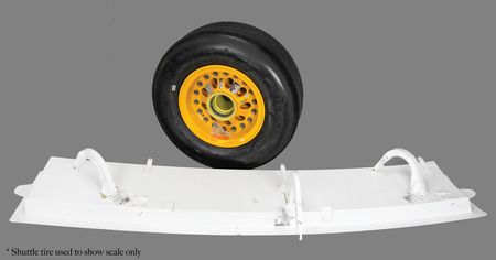 Lot #3568 Space Shuttle Nose Landing Gear Door and Hinges - Image 10