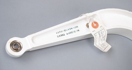 Lot #3568 Space Shuttle Nose Landing Gear Door and Hinges - Image 7