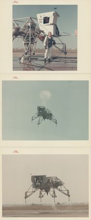 Lot #3353 Apollo 14: Alan Shepard (3) Original Vintage NASA Photographs - Image 1