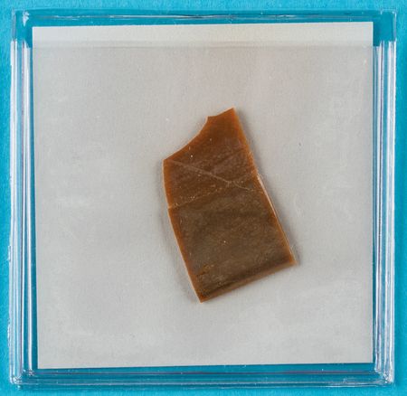 Lot #3046 Liberty Bell 7: Flown Section of Neck Dam from Gus Grissom's MR-4 Pressure Suit - Image 2