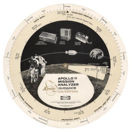 Lot #3245 Apollo 11 Raytheon Mission Analyzer