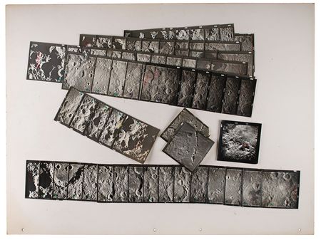 Lot #3125 Apollo Program Archive of Lunar Surface Photographs (250+) and NASA Charts (28) - Image 2