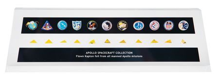 Lot #3124 Apollo Program Kapton Display [Attested to as flown by M. J. Davies] - Image 1