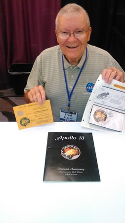 Lot #3308 Apollo 13 Signed Flown Command Module Fabric Presentation - Image 4