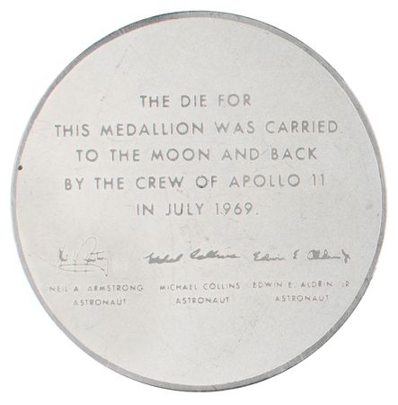Lot #3242 Apollo 11 Medallion - Image 2