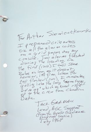 Lot #3194 Buzz Aldrin and Charlie Duke Signed 'G & N Dictionary' Manual - Image 5