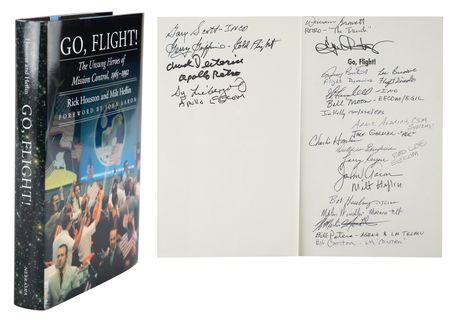 Lot #3504 Mission Control Multi-Signed Book - Image 1
