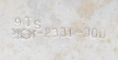 Lot #3474 Charlie Duke and Fred Haise Signed Command Module Support Plate - Image 4