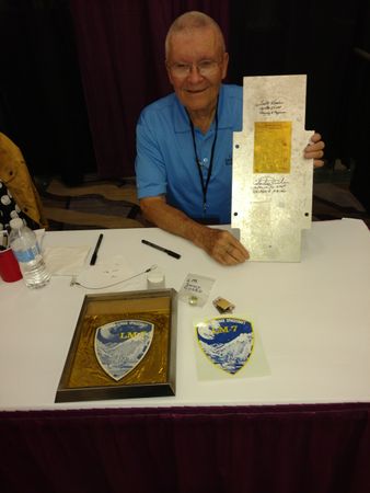 Lot #3474 Charlie Duke and Fred Haise Signed Command Module Support Plate - Image 7