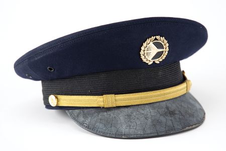 Lot #3274 Charles Conrad's Jet America Airlines Cap and Pilot's Card - Image 1