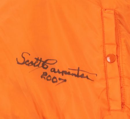Lot #3003 Scott Carpenter's Personally-Owned and Signed Flight Jacket - Image 5