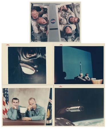Lot #3084 Gemini (5) Original Vintage NASA Photographs - Image 1