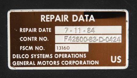 Lot #3645 NASA Titan III SLV Computer Guidance System - Image 5