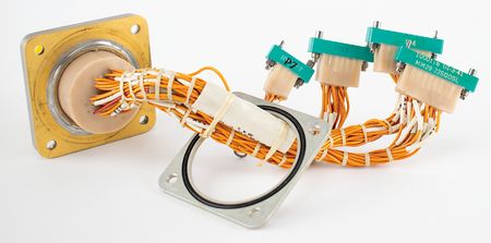 Lot #3098 Apollo 3 (AS-202) Block I Presumed Flown CM Sextant Cables and Trunnion Mirror - Image 7