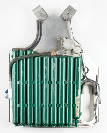 Lot #3632 X-15 Bailout Backpack Oxygen Tank - Image 1