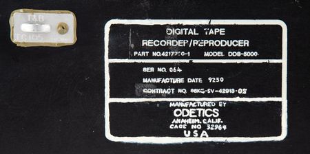 Lot #3658 Defense Meteorological Satellite Program (DMSP) Recorder - Image 4