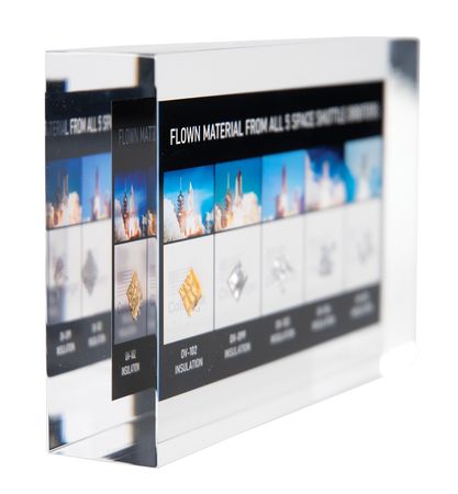 Lot #3550 Space Shuttle Flown Insulation Swatches - Image 2
