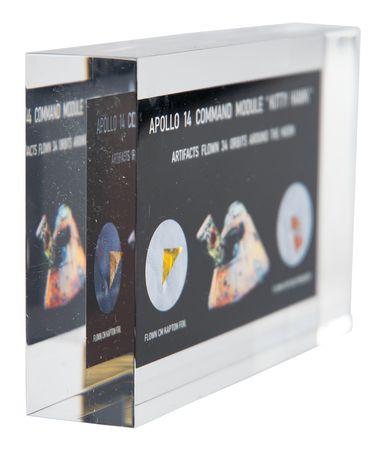 Lot #3352 Apollo 14 Flown Heatshield and Kapton Foil Display - Image 2