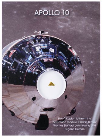 Lot #3182 Apollo 10 Flown Kapton Foil - Image 1