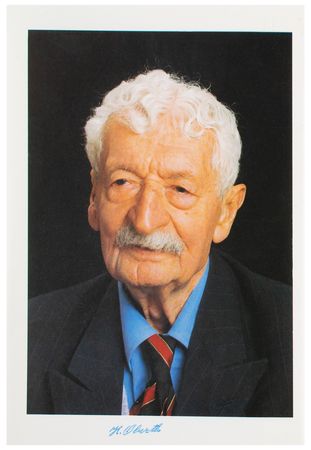 Lot #3640 Hermann Oberth Signed Book - Image 2
