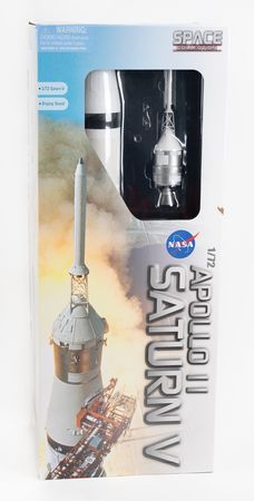 Lot #3629 Frank Borman Signed Saturn V Rocket Model - Image 4