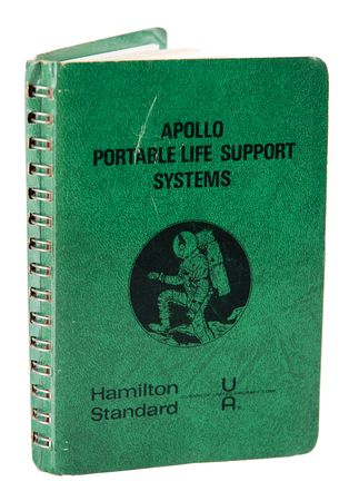 Lot #3118 Apollo Portable Life Support Systems Manual by Hamilton Standard - Image 1