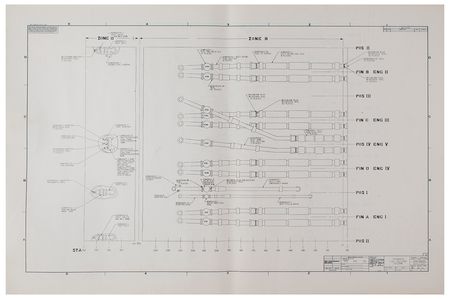 Lot #3656 S-1C-501 Mechanical Systems Schematics - Image 2