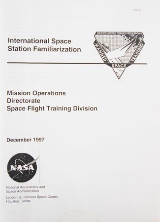 Lot #3579 International Space Station Training Manuals - Image 3