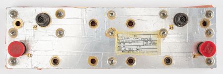 Lot #3120 Apollo Saturn V: Instrument Unit Telemetry RF Directional Coupler - Image 1