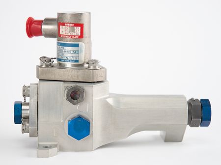 Lot #3109 Apollo Saturn V: Auxiliary Propulsion System (APS) Helium Fill Module - Image 2