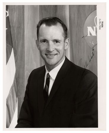 Lot #3138 Edward H. White II Signed Photograph