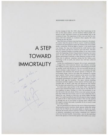Lot #3475 Moonwalkers Signed Book - Image 3