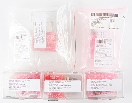 Lot #3569 Space Shuttle Titanium Switch/Guard Sets