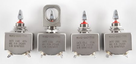 Lot #3569 Space Shuttle Titanium Switch/Guard Sets (5) - Image 2