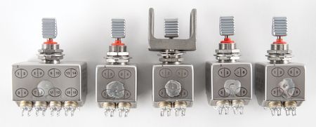 Lot #3569 Space Shuttle Titanium Switch/Guard Sets (5) - Image 3