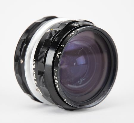 Lot #3681 NASA Nikkor-H 28mm f/3.5 Lens - Image 1
