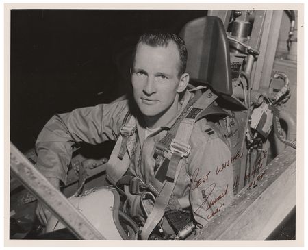 Lot #3137 Edward H. White II Signed Photograph