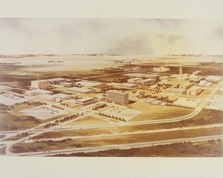Lot #3503 Manned Spaceflight Center (2) Photographs - Image 1