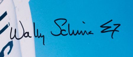 Lot #3008 Mercury Astronauts: Cooper, Carpenter, and Schirra Signed Oversized Photograph - Image 2