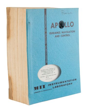 Lot #3266 Apollo 12 Guidance, Navigation & Control User's Guide - Image 1