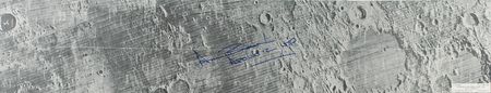 Lot #3269 Alan Bean Signed LM Descent Chart - Image 1