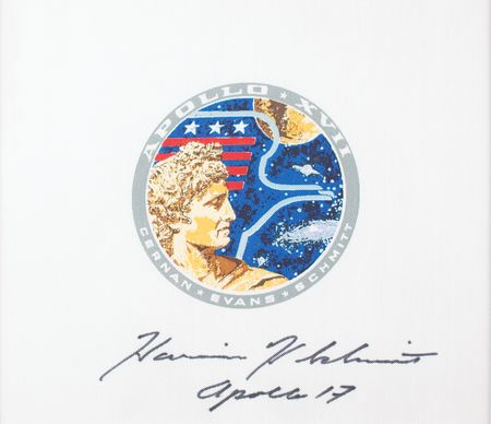 Lot #3434 Harrison Schmitt's Apollo 17 Flown Beta Cloth - Image 2