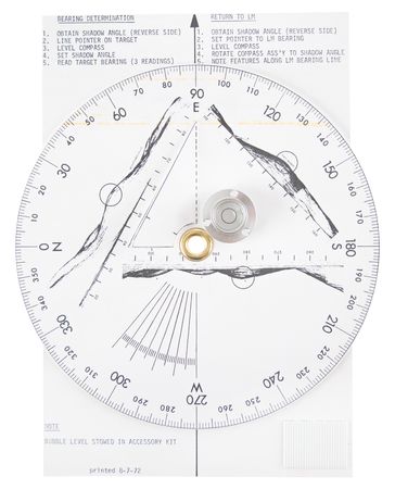Lot #3444 Apollo 17 Sun Compass Replica - Image 1