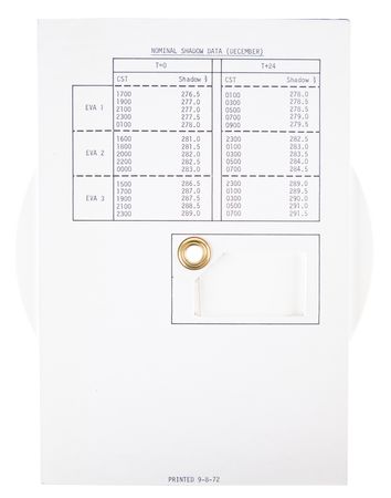 Lot #3444 Apollo 17 Sun Compass Replica - Image 2