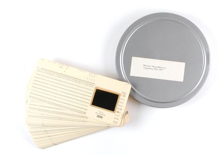 Lot #3661 Mariner Program IBM Keypunch Cards and Trajectory Film - Image 1